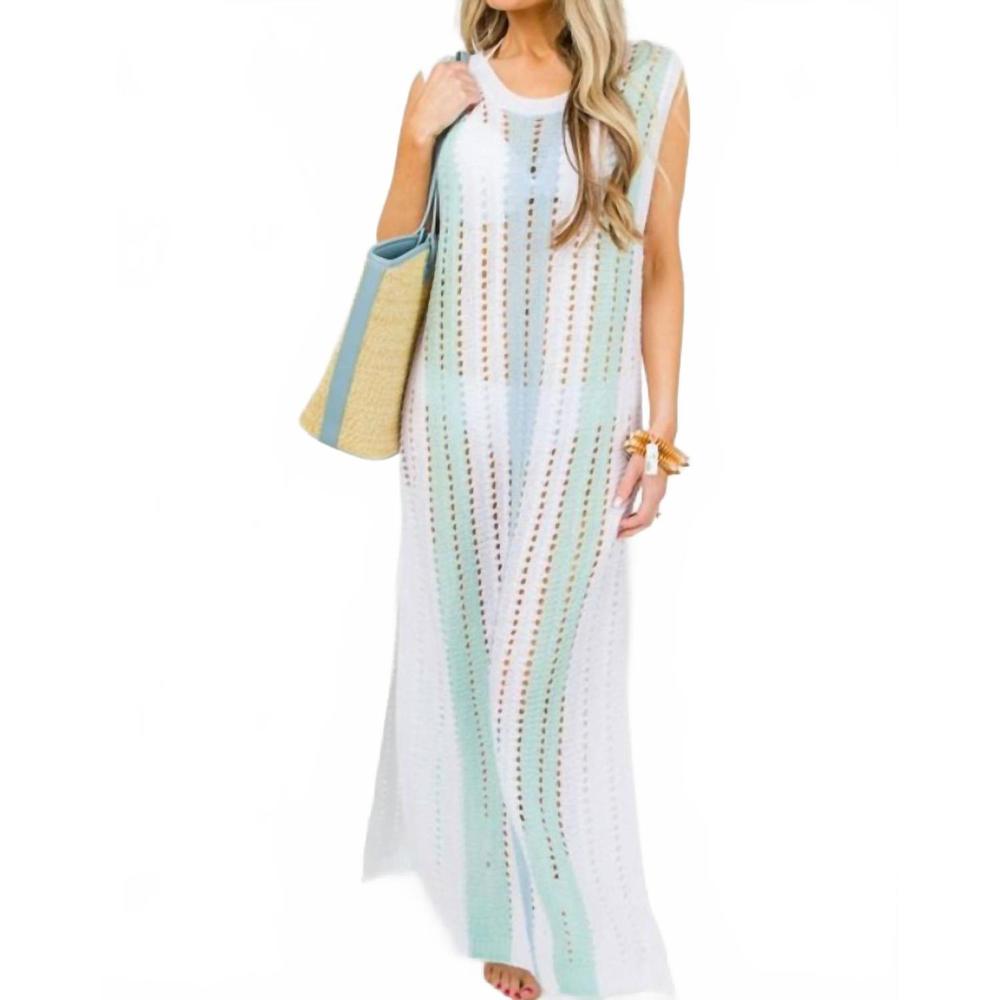 NEW GEEGEE escape to summer coverup in multicolor